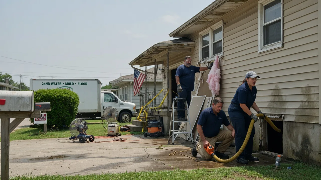 Water Damage Repair in Albion, IL near me